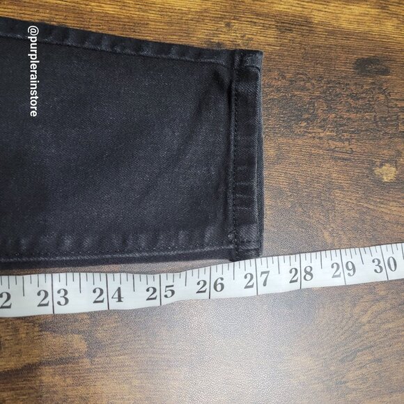 Simply Vera Wang Jeans Size 4P Mid Rise Black Wash Stretch Denim - Picture 10 of 12